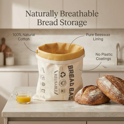 Beeswax Bread Bag